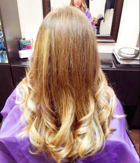 Long hair Ombré